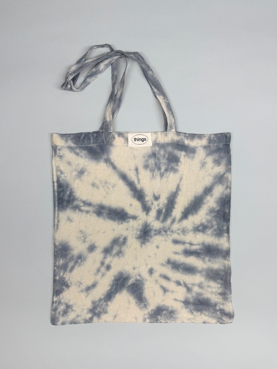 Tie Dye Tote - Black